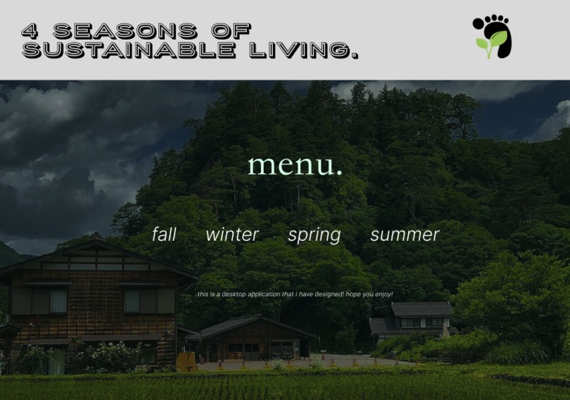 4 Seasons of Sustainable Living – screenshot 1
