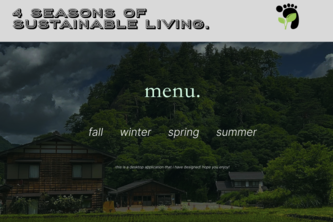 4 Seasons of Sustainable Living