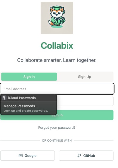 Collabix – screenshot 1