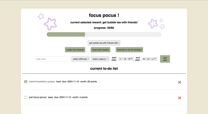 Focus Pocus – screenshot 1