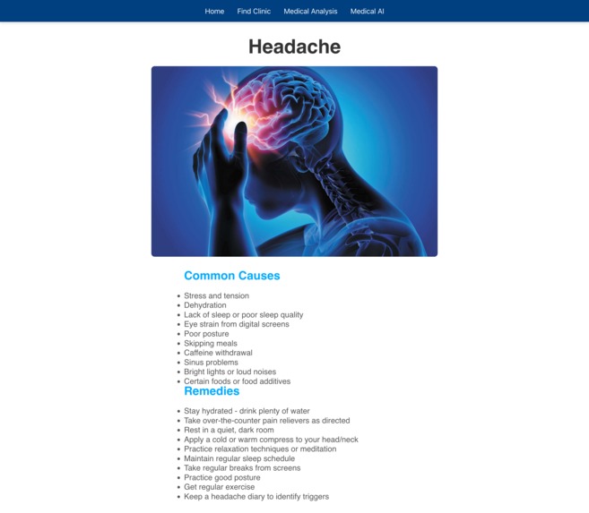 HWG All in One Health Site  – screenshot 5