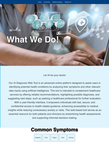 HWG All in One Health Site  – screenshot 1