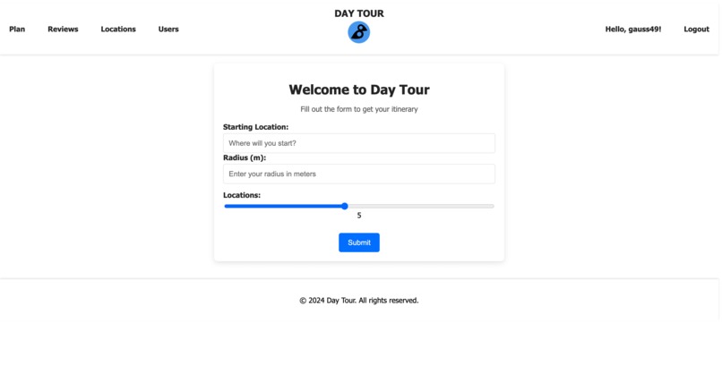 DayTour – screenshot 2