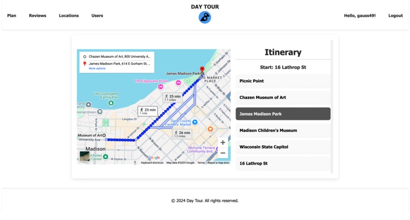 DayTour – screenshot 4