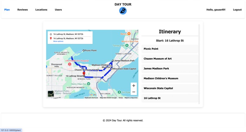 DayTour – screenshot 3