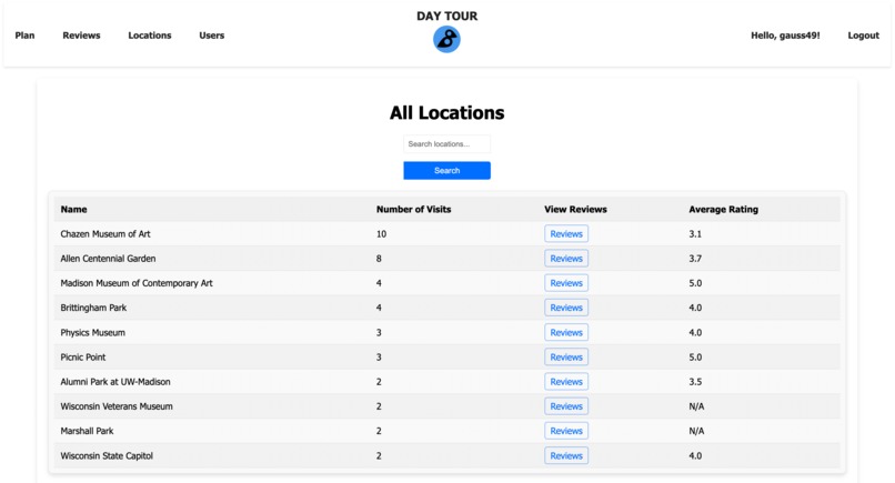 DayTour – screenshot 6