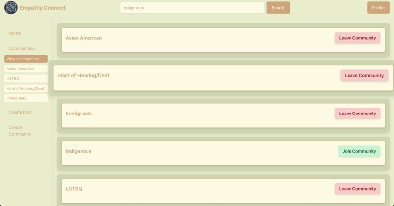 Empathy Connect – screenshot 2
