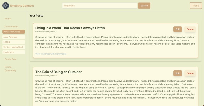 Empathy Connect – screenshot 4