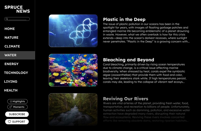 Spruce News – screenshot 5