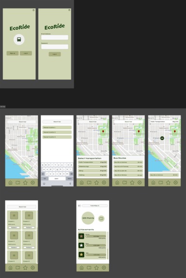 EcoRide – screenshot 1