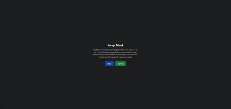 SwapMeet (for brian, SI4C) – screenshot 1