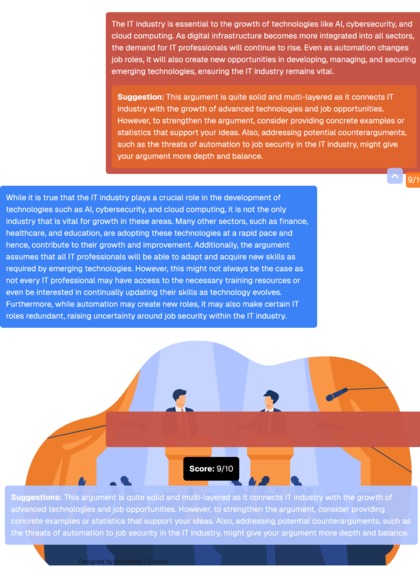 ArguMentor – screenshot 1