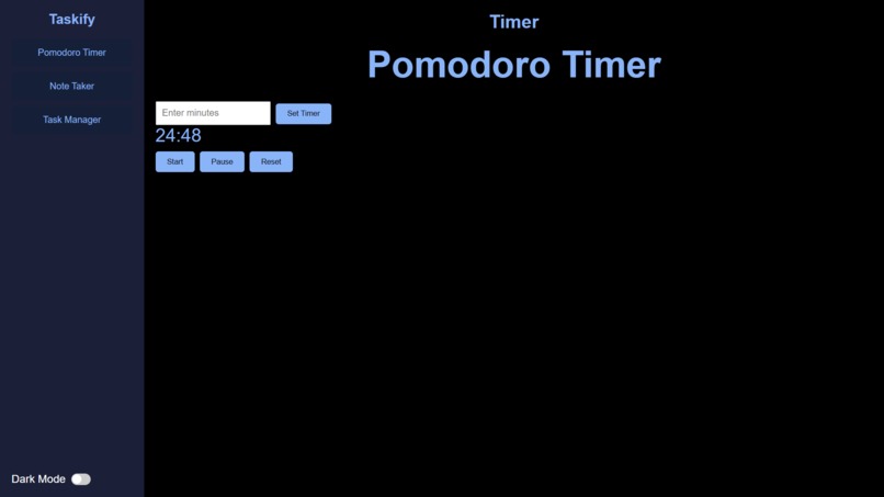 Taskify – screenshot 1