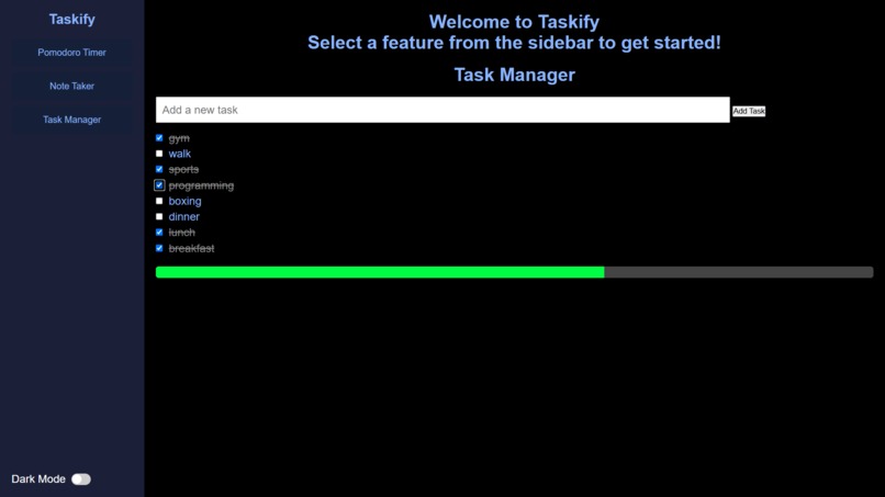 Taskify – screenshot 3