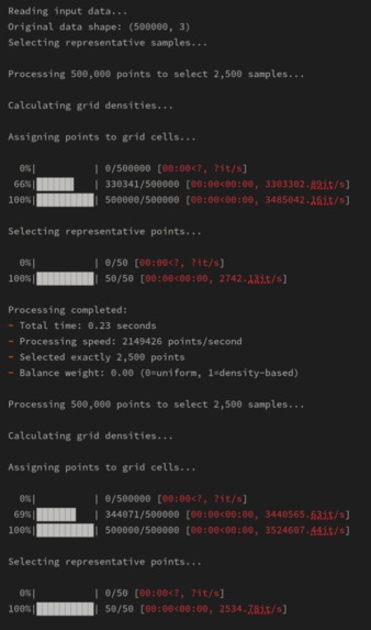 Heuristic-oriented Fast Point Cloud Data Downsampling – screenshot 3