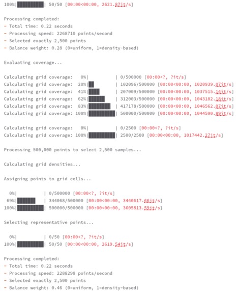 Heuristic-oriented Fast Point Cloud Data Downsampling – screenshot 4