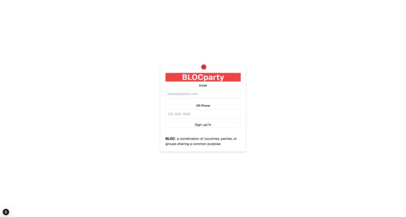BLOCparty – screenshot 1