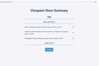CapitalOne Innovative Shopping Cart