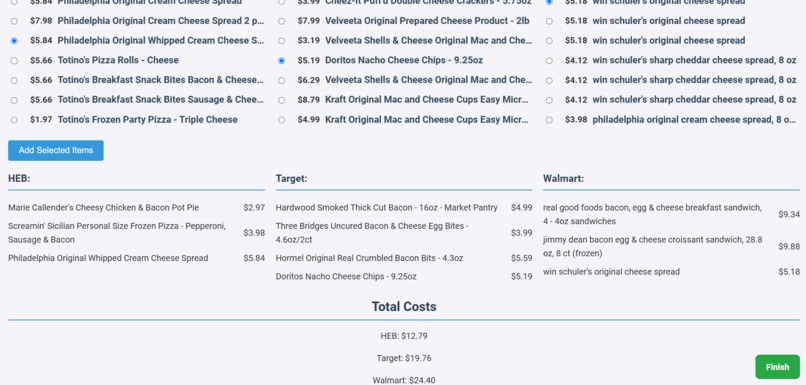 CapitalOne Innovative Shopping Cart – screenshot 2