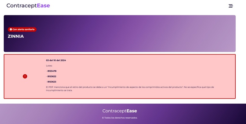 ContraceptEase – screenshot 2