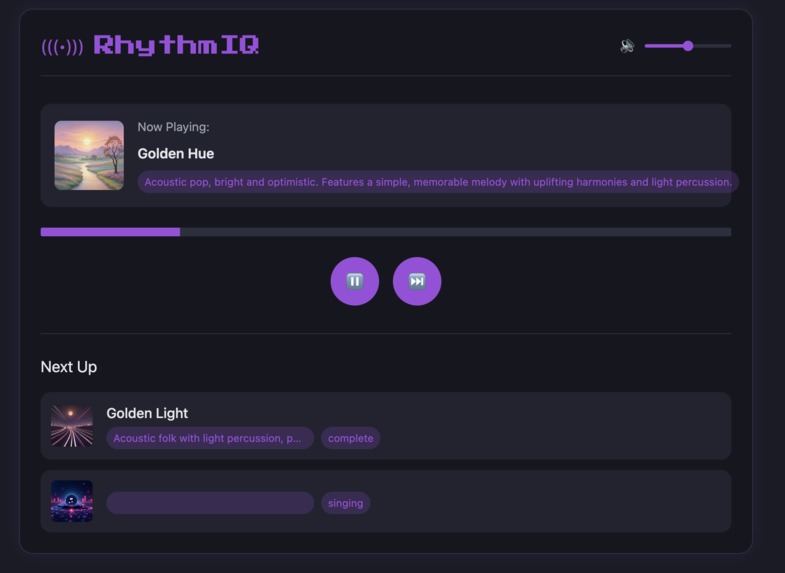 RhythmIQ – screenshot 1