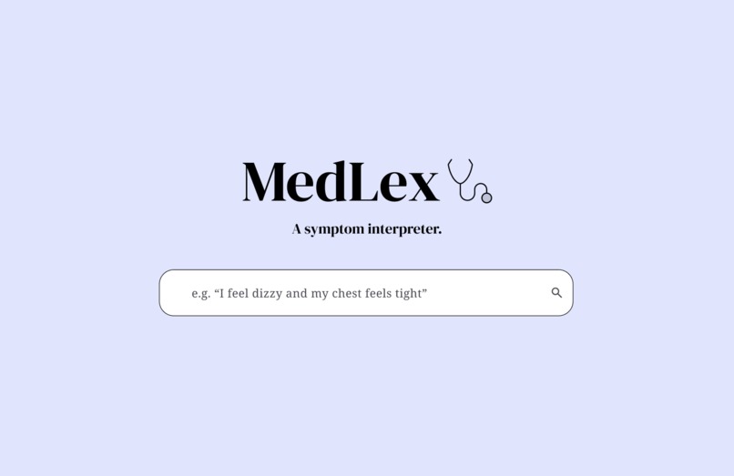 MedLex – screenshot 1
