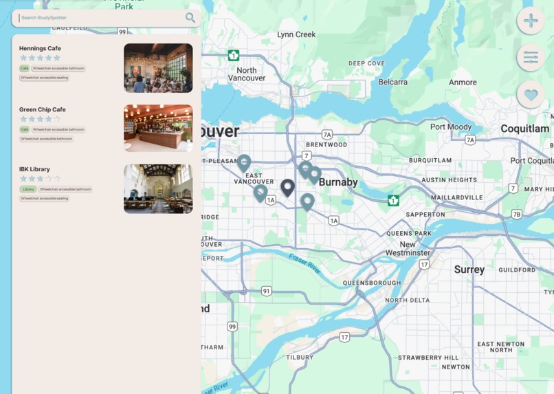 StudySpotter – screenshot 1