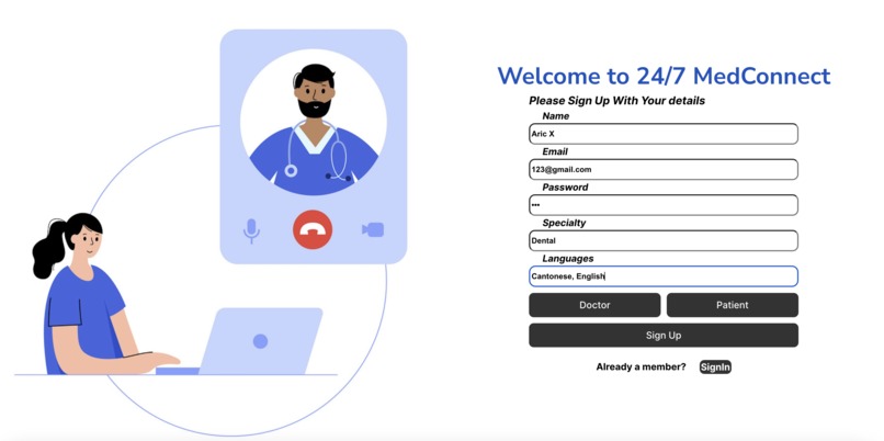 24/7 MedConnect – screenshot 2