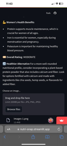 Nutrisnap – screenshot 3