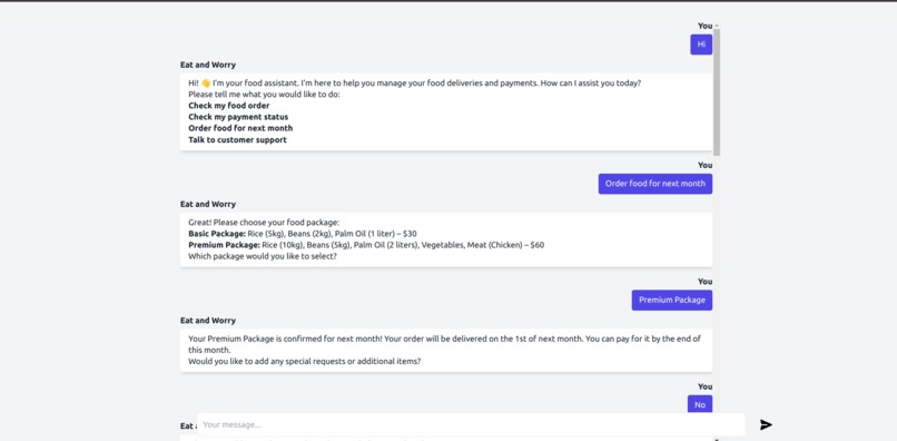 Eat and Worry – screenshot 1