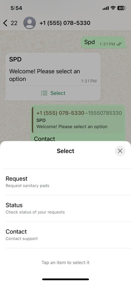 SPDS – screenshot 1