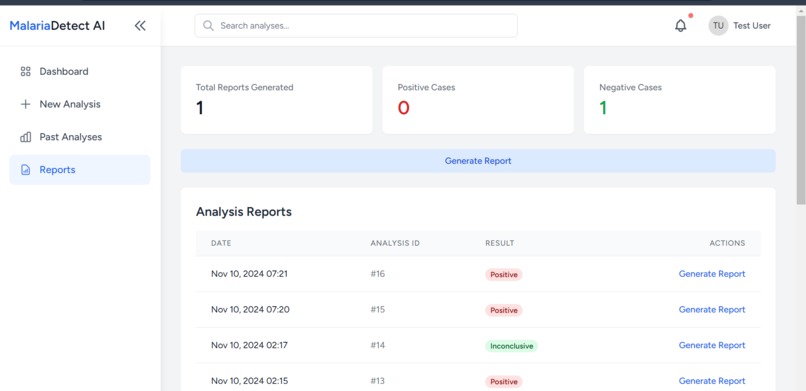 MalariaDetection AI – screenshot 3
