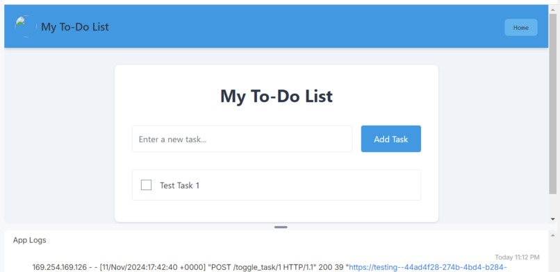 To-do Manager – screenshot 1