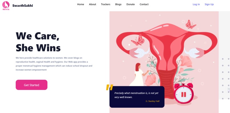 SwasthSakhi – screenshot 1