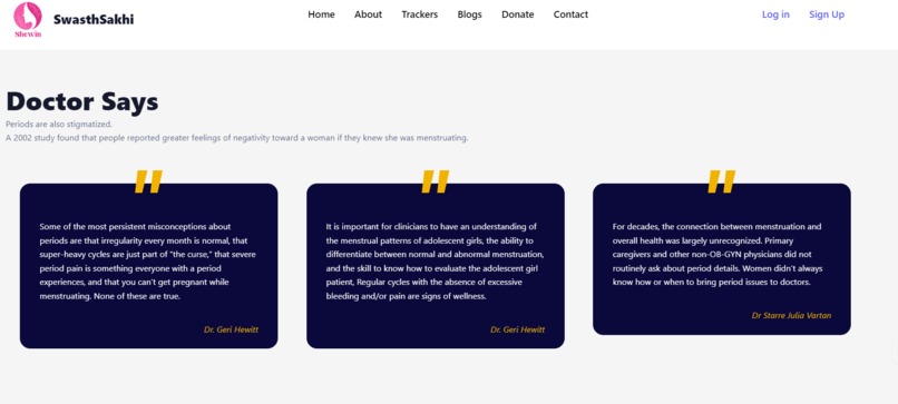 SwasthSakhi – screenshot 5