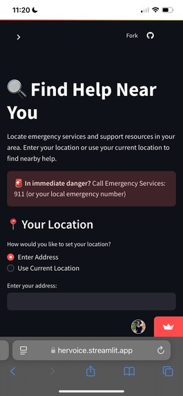 HerVoice – screenshot 3