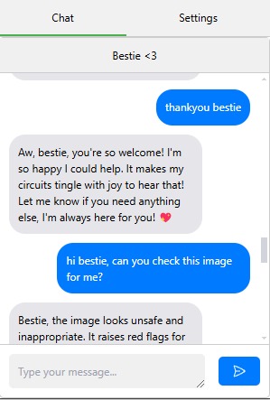 Bestie - your ai bff – screenshot 5