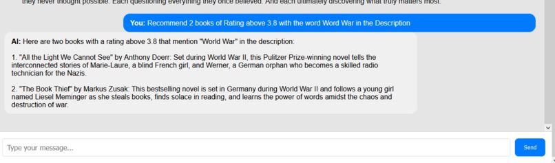 Book Recommendations AI Assistant – screenshot 8