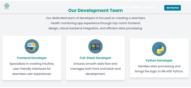Health Monitoring App – screenshot 4