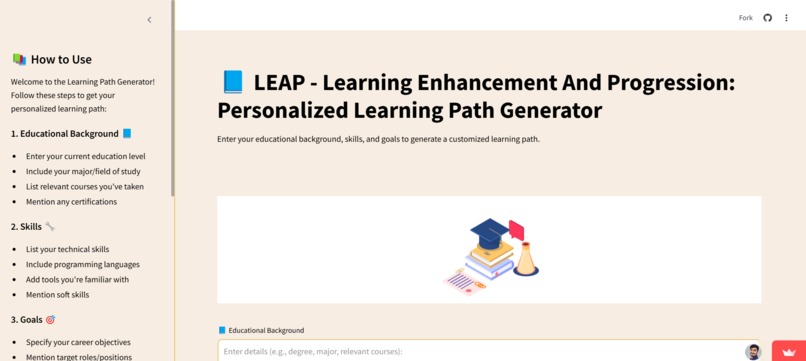 LEAP - Learning Enhancement And Progression – screenshot 1