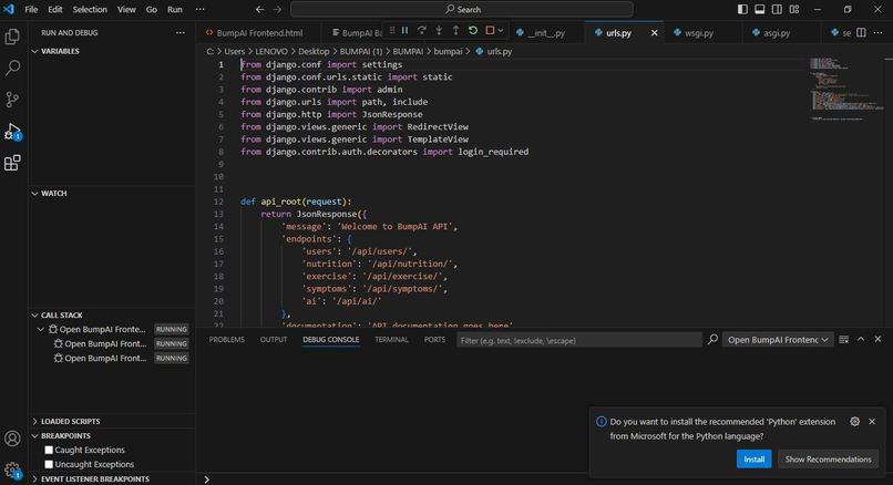 BumpAI – screenshot 2