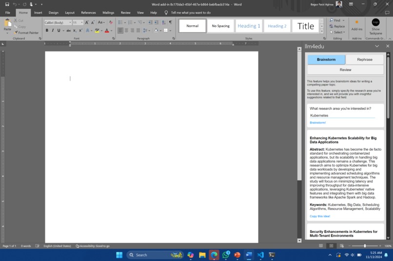 Academic Writing Assistant – screenshot 2