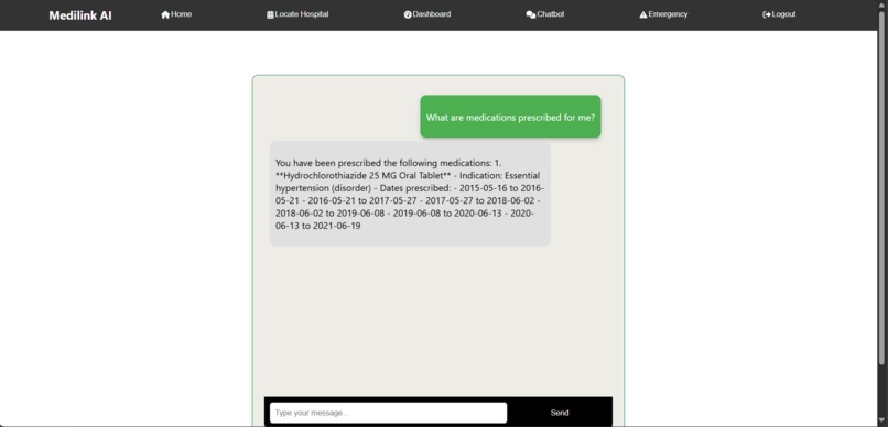 MedilinkAI – screenshot 2
