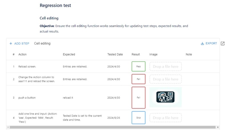 Test Perspective for Confluence – screenshot 1