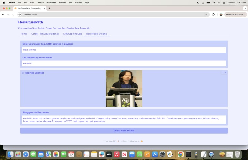 HerFuturePath – screenshot 4