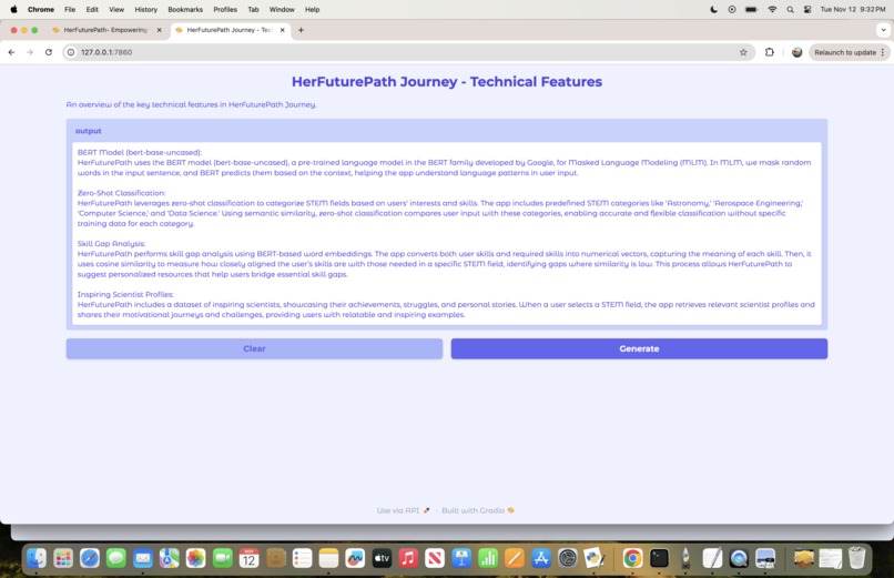 HerFuturePath – screenshot 5