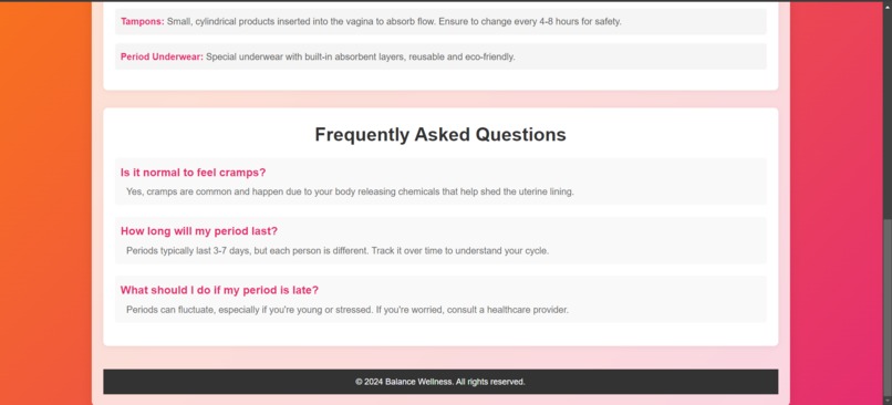 Balanace-Wellness – screenshot 2