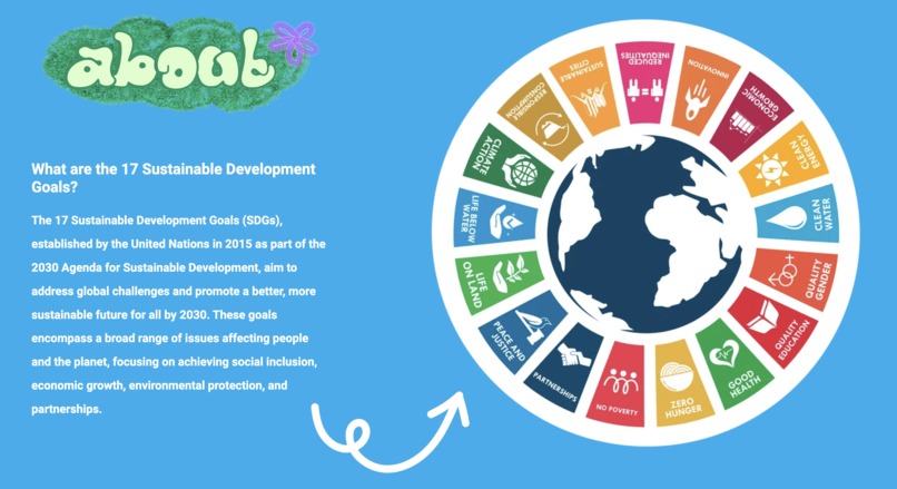 Sustainable Development for Kids (Web App) – screenshot 2
