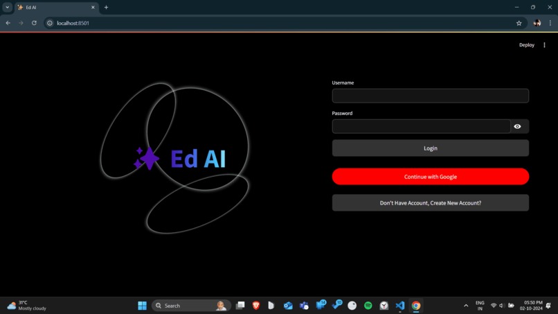 ED AI – screenshot 1