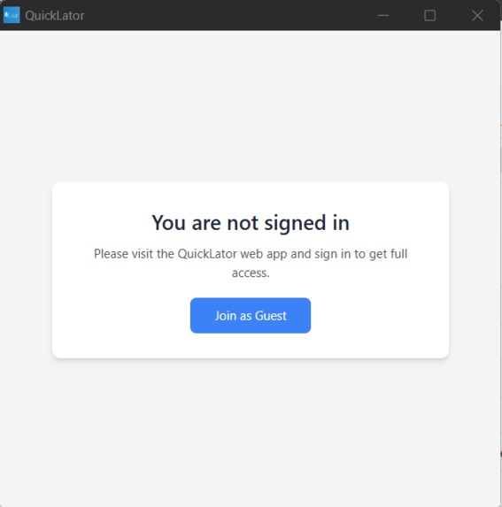 QuickLator – screenshot 2